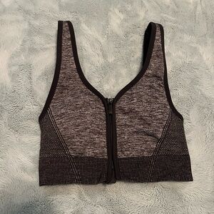 All in Motion Zip-Front Sports Bra